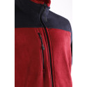 Wolfstar Çift Renk Polar Mont Siyah Bordo WS01-SB Polar