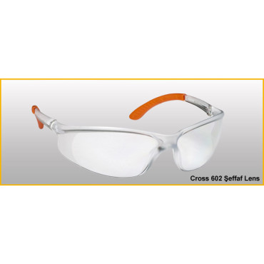 Cross 602 Şeffaf Koruyucu Gözlük Cross 602 Şeffaf Koruyucu Gözlük