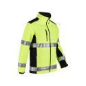 Wolfstar Softshell Mont Neon Sarı Reflektörlü WS04-NS Softshell Mont