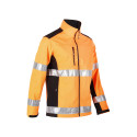 Wolfstar Softshell Mont Neon Turuncu Reflektörlü WS04-NT Softshell Mont