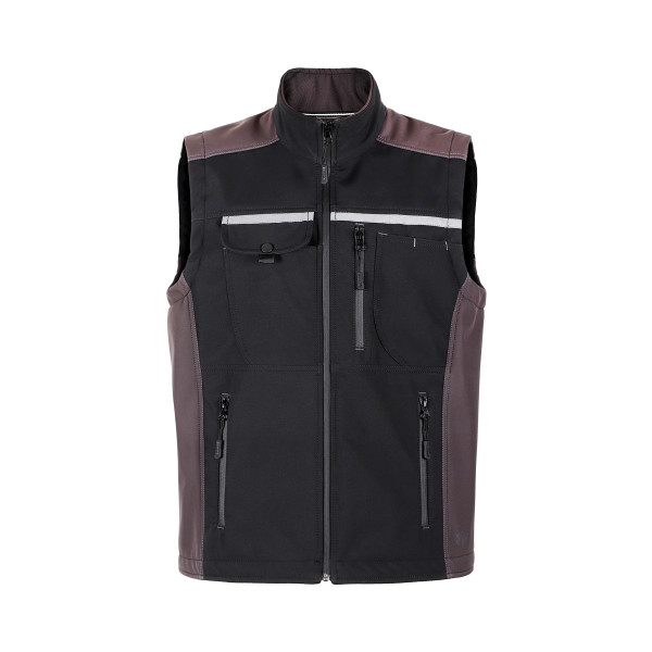 Wolfstar Softshell Yelek Siyah-Gri