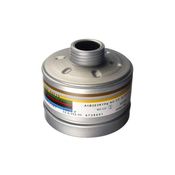 Drager 6738801 A1B2E2K1 HG CO NO P3 D Kombine Gaz Filtresi Vidalı