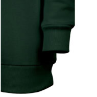 3B 3 İPLİK SIFIR YAKA PREMIUM ŞARDONSUZ SWEAT YEŞİL - Görsel 5