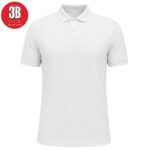 ÇELİK PİKE POLO YAKA TİŞÖRT BEYAZ 3B