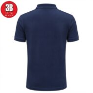 ÇELİK PİKE POLO YAKA TİŞÖRT LACİVERT 3B - Görsel 2