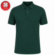 ÇELİK PİKE POLO YAKA TİŞÖRT YEŞİL 3B
