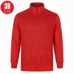 EŞOFMAN CEKET LYCRA 2 İPLİK KIRMIZI 3B