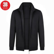 EŞOFMAN CEKET LYCRA 2 İPLİK SİYAH 3B - Görsel 2