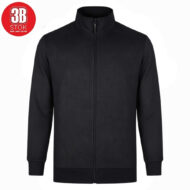 EŞOFMAN CEKET LYCRA 2 İPLİK SİYAH 3B