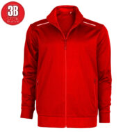 EŞOFMAN CEKET LYCRA POLYESTER KIRMIZI 3B