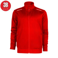 EŞOFMAN CEKET LYCRA POLYESTER KIRMIZI 3B - Görsel 2