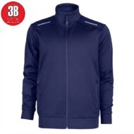 EŞOFMAN CEKET LYCRA POLYESTER LACİVERT 3B - Görsel 3