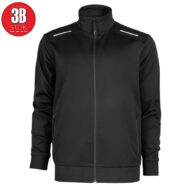 EŞOFMAN CEKET LYCRA POLYESTER SİYAH 3B - Görsel 4