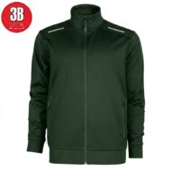 3B EŞOFMAN CEKET LYCRA POLYESTER YEŞİL 3B - Görsel 3