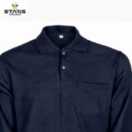 POLO YAKA SWEATSHİRT LACİVERT ÜÇ İPLİK - Görsel 3