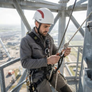 GRANITE WIND YÜKSEKTE ÇALIŞMA AYARLI BARET BEYAZ DELTA PLUS - Görsel 2