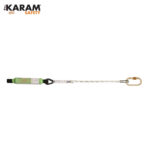 KA382 ŞOK EMİCİ TEK İPLİ STATİK HALATLI KARABİNALI