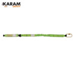 KA392 ŞOK EMİCİ TEK KOL ELASTİK KARABİNALI