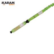 KA392 ŞOK EMİCİ TEK KOL ELASTİK KARABİNALI - Görsel 2