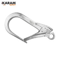 KK138 BÜYÜK ALÜMİNYUM ÇİFT EMNİYETLİ KANCA 110 MM
