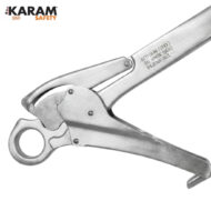 KK138 BÜYÜK ALÜMİNYUM ÇİFT EMNİYETLİ KANCA 110 MM - Görsel 2