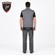 PADDOCK YAZLIK İŞ TAKIMI GRİ PANTOLON-YELEK - Görsel 3