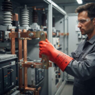 RAYCHEM KAMFET CLASS 00 İZOLE ELEKTRİK ARK ELDİVENİ 500V AC - Görsel 2