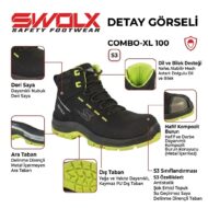 SWOLX COMBO-XL 100 S3 İŞ BOTU - Görsel 2
