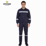 TEKNİK MODEL KIŞLIK İŞ TAKIMI LACİVERT MONT + PANTOLON