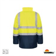VWJK44 5+1 VİZWELL OXFORD PARKA SARI-LACİVERT - Görsel 4