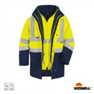 VWJK44 5+1 VİZWELL OXFORD PARKA SARI-LACİVERT
