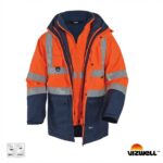 VWJK44 5+1 OXFORD PARKA VİZWELL TURUNCU-LACİVERT