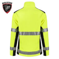 WOLFSTAR SOFTSHELL MONT NEON REFLEKTÖRLÜ SARI - Görsel 3