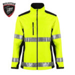 WOLFSTAR SOFTSHELL MONT NEON REFLEKTÖRLÜ SARI