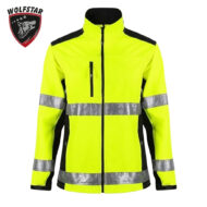 WOLFSTAR SOFTSHELL MONT NEON REFLEKTÖRLÜ SARI