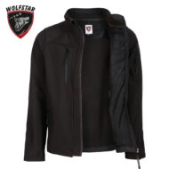 WOLFSTAR SOFTSHELL SİYAH MONT